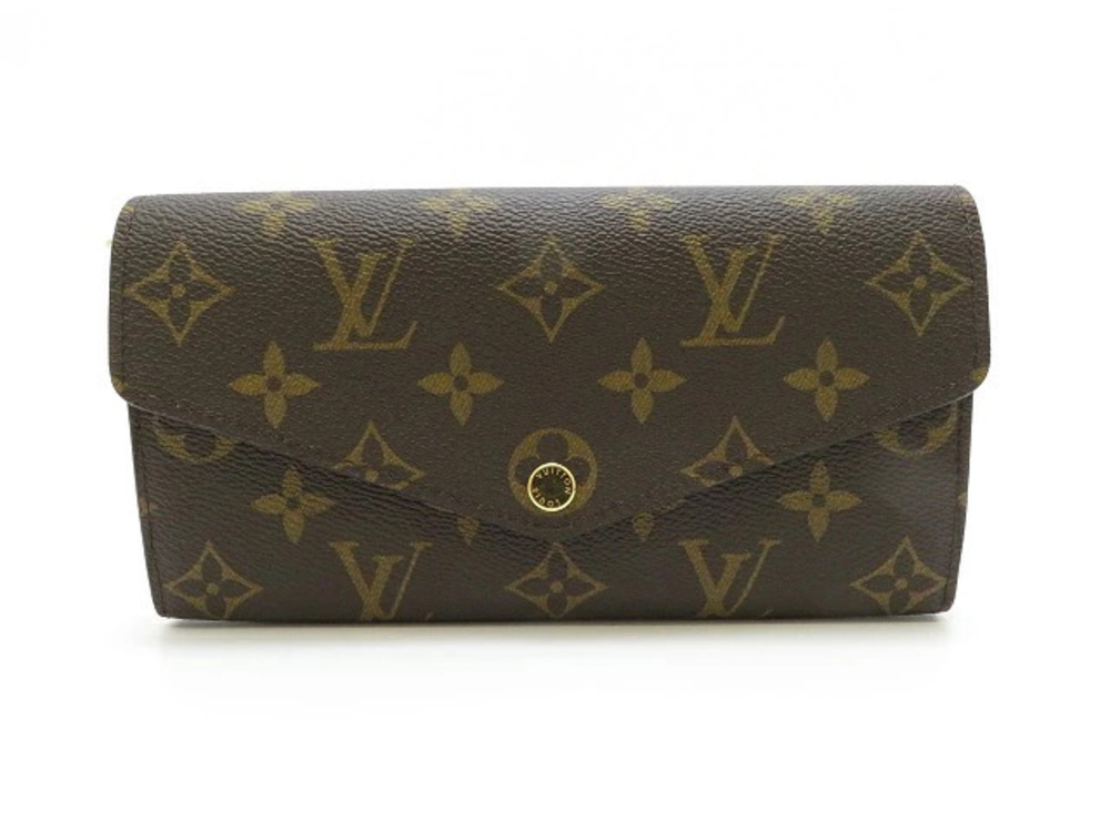 LOUIS VUITTON Portefeuille Sarah Monogram Coquelicot Red